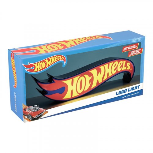 Lamppu: Hot Wheels - Shaped Logo Light
