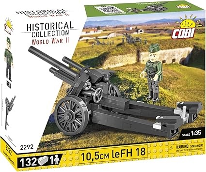 Cobi: World War II - 10.5cm leFH 18 (132)