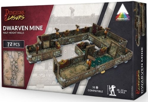 Dungeons & Lasers: Dwarven Mine (Pre-painted)
