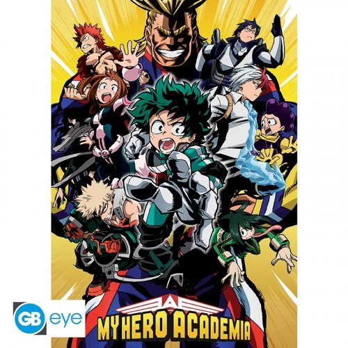 Juliste: My Hero Academia - Groupe (91.5x61cm)