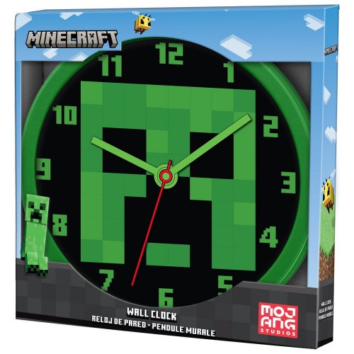 Sein�kello: Minecraft - Wall Clock, Creeper