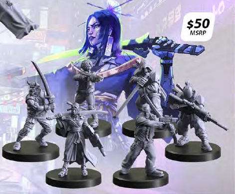 Cyberpunk RED: Combat Zone - Tyger Claws Starter