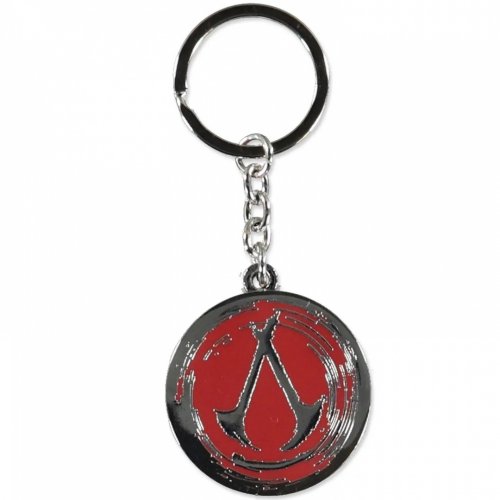Avaimenper�: Assassins Creed Shadows - Logo Round, Metal