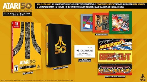Atari 50: The Anniversary Celebration (Expanded Steelbook Edition)