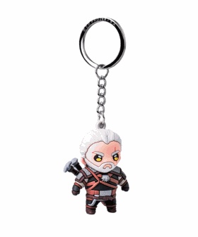 Avaimenper�: The Witcher - Geralt Of Rivia 3D Keychain