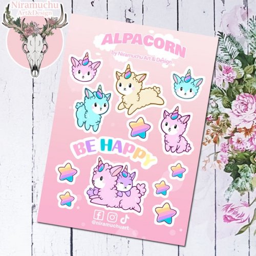 Tarrasetti: Alpacorn - Be Happy (Niramuchu)