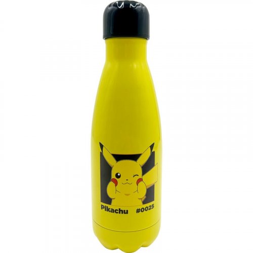 Juomapullo: Pokemon - Pikachu #025, Yellow (500ml)