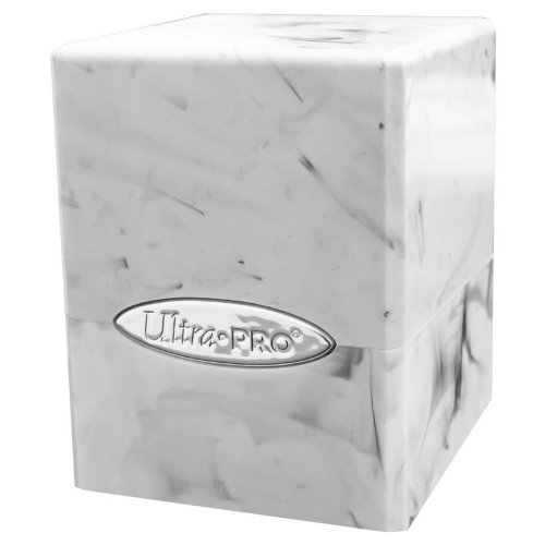 Ultra Pro: Marble Satin Cube - White & Black