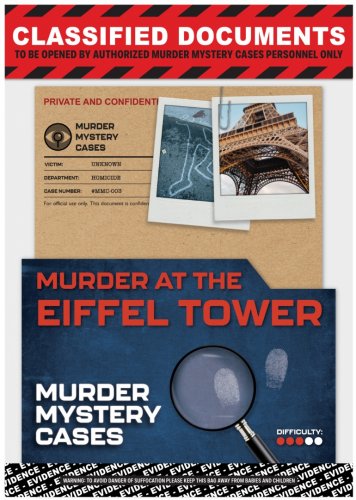 Murder Mystery Cases: Murder At The Eiffel Tower