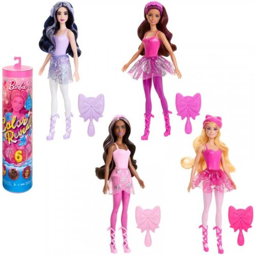 Barbie: Color Reveal -  Ballet Dancer Doll (satunnainen)