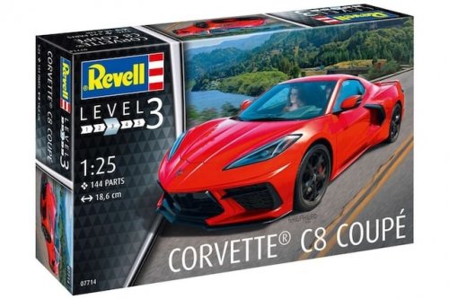 Pienoismalli: Revell Corvette C8 Coup� (1:24)