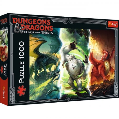 Palapeli: Dungeons And Dragons - Hirvi�it� (1000)