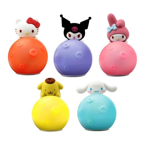 Figu: Sanrio Little Moon Light - Hello Kitty & Friends (Satunnainen, 8cm)