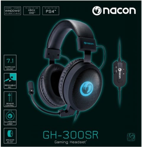 Nacon Headset: PCGH-300SR (K�ytetty)