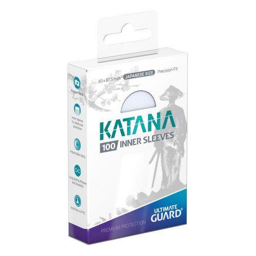 Ultimate Guard: Katana Inner Sleeves Japanese Size (100)