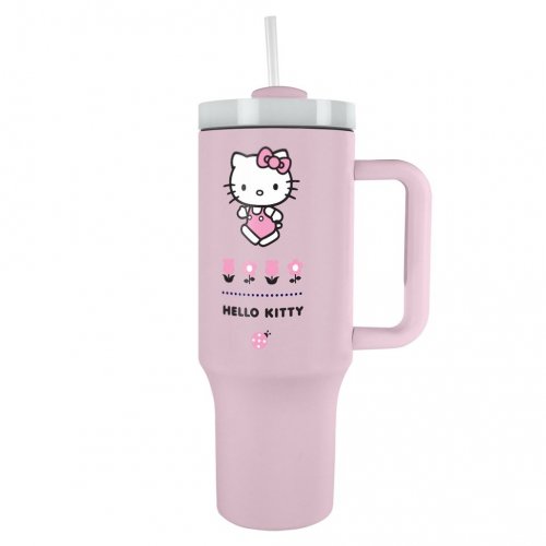 Matkamuki: Hello Kitty - Pink Stainless Steel (1130ml)