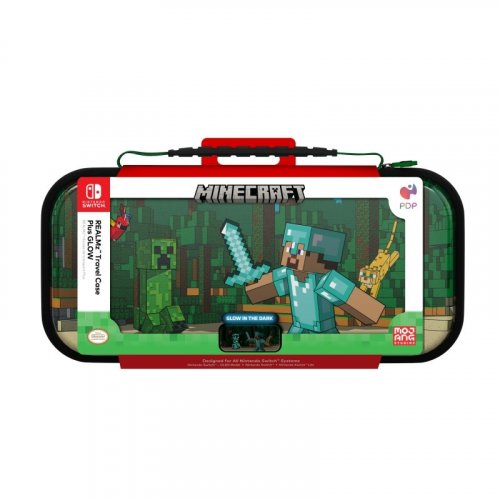 Travel Case Plus: Glow - Minecraft Forest Battle