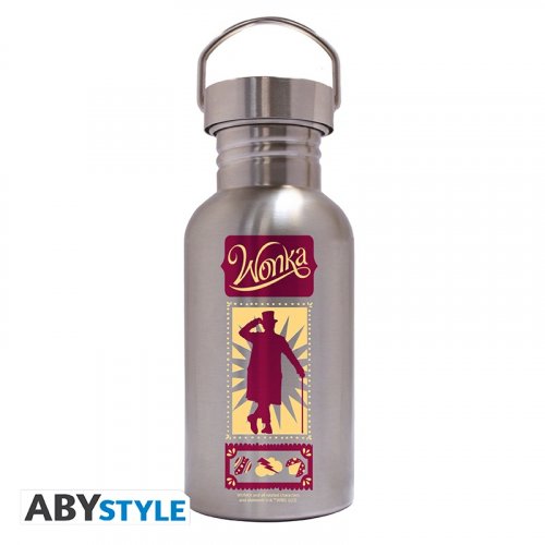 Juomapullo: Wonka - Willy Wonka, Canteen Steel Bottle