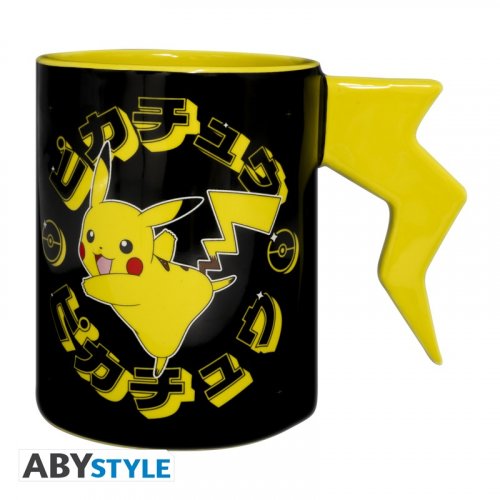 Muki: Pokemon - Pikachu Lightning Bolt, 3D Handle