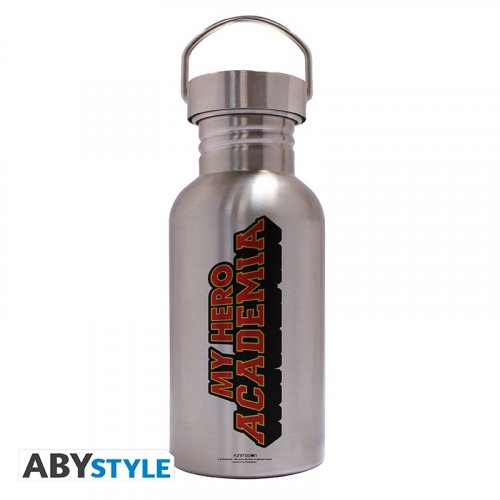 Juomapullo: My Hero Academia - Logo, Canteen Steel (500ml)