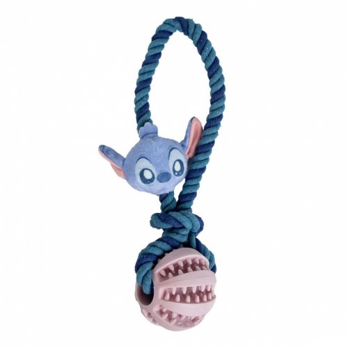 Dog Toy: Lilo & Stitch - RubberBall on Rope