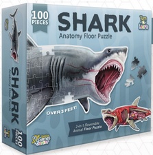 Palapeli: Turn n Learn - Animal Puzzle Shark (100)