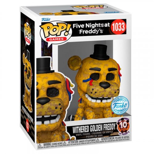 Funko Pop! Games: Five Nights at Freddys - Withered Golden Freddy (1033)
