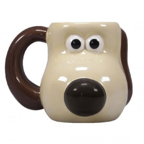 Muki: Wallace And Gromit: Gromit Espresso Mug (Shaped)