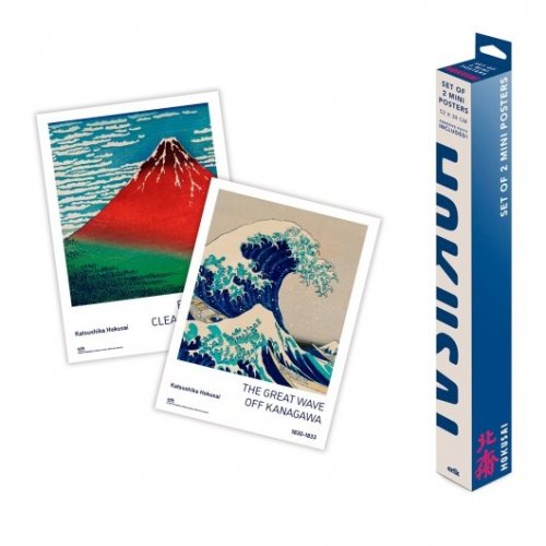 Juliste: Hokusai - Miniposter (38 x 52)