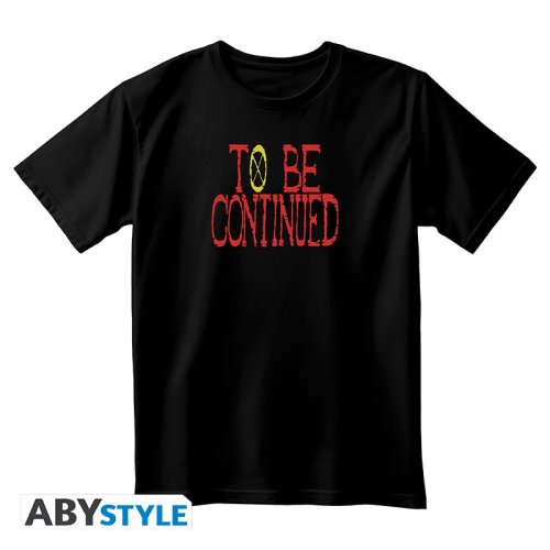 T-paita: One Piece - To Be Continued, Unisex Blacktshirt (S)