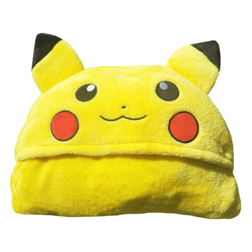 Peitto: Pokemon - Coral Hooded Blanket Pikachu (120x150cm)