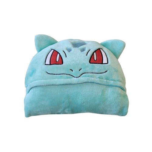 Peitto: Pokemon - Coral Hooded Blanket Bulbasaur (120x150cm)