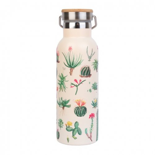 Juomapullo: Botanical Cacti - Succulents Kokonote Bottle With Handle (500ml)