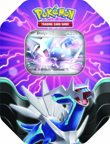 Pokemon TCG: Azure Legends - Dialga ex Tin (4 x Booster)