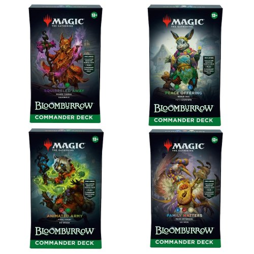 MtG: Bloomburrow Commander Deck Case (4)