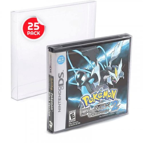 Nintendo DS: 25 Clear Plastic Protectors (0,35mm)