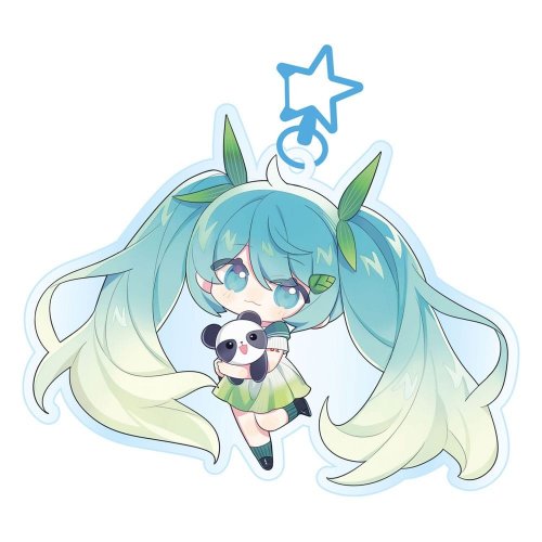 Avaimenper�: Hatsune Miku - Kawaii Spring Time, Acrylic