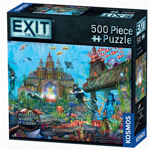Palapeli: Exit - The Key To Atlantis (500)