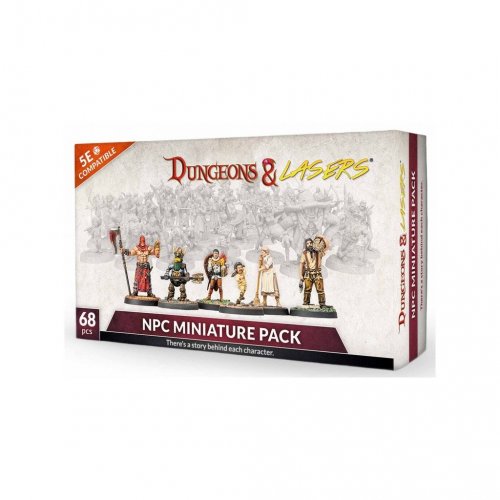 Dungeons And Lasers: NPC Miniature Pack