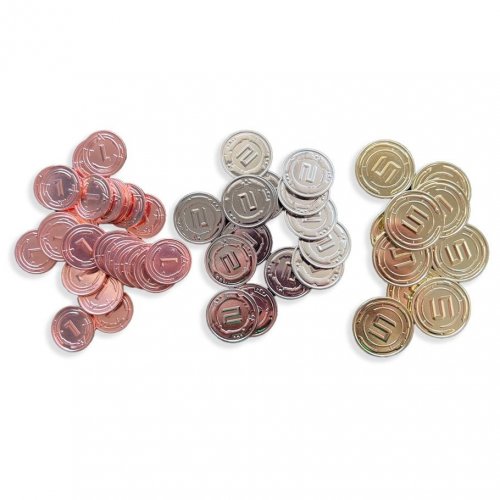50 Sci-fi Metal Coins