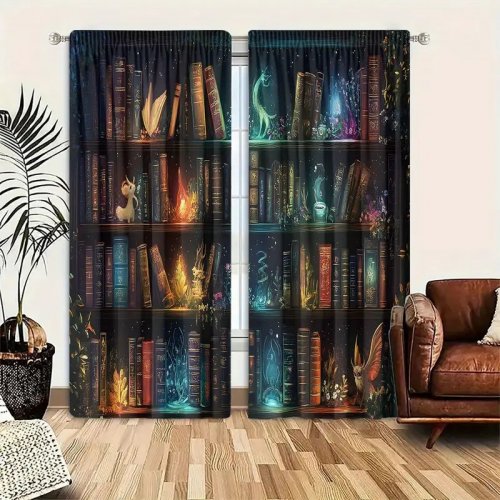 Verhot: Enchanted Bookcase (44x229cm)