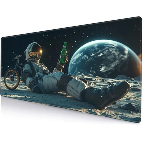 Hiirimatto: Chilling Astronaut (40x90cm)