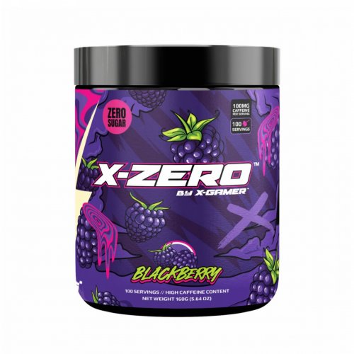 X-GAMER: X-Zero Blackberry -energiajuomajauhe (160g)