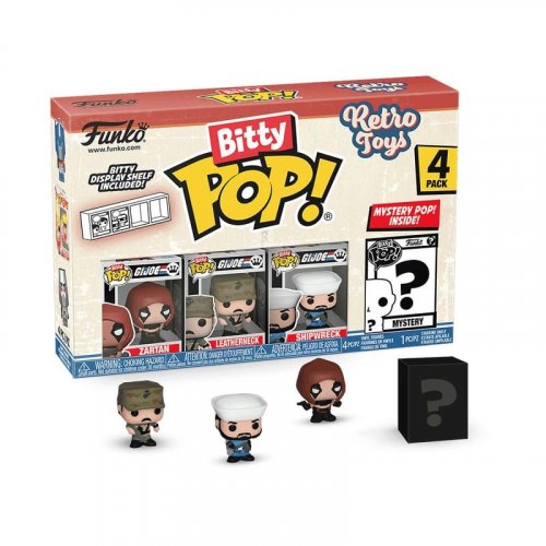 Funko Bitty Pop!: Retro Toys - GI Joe, 4-pack (2,5cm)