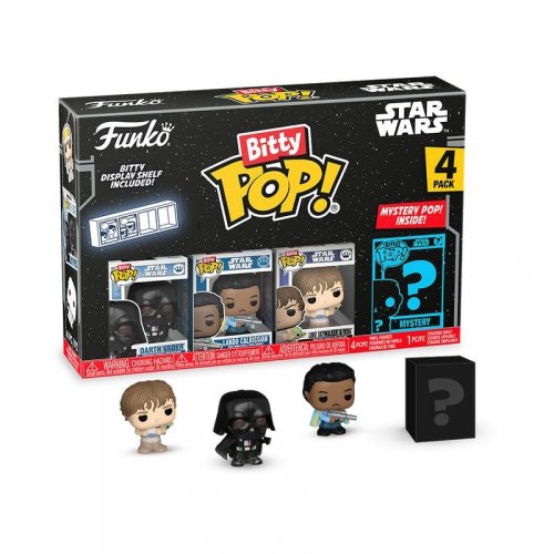 Funko Bitty Pop!: Star Wars - Vader, 4-pack (2,5cm)
