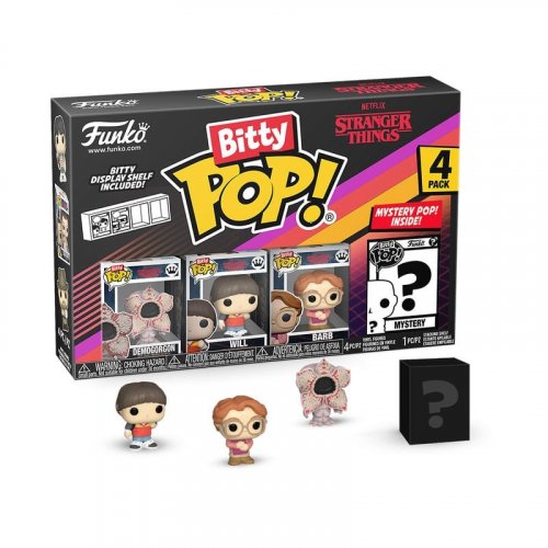 Funko Bitty Pop!: Stranger Things - Demogorgon, 4-pack (2,5 cm)