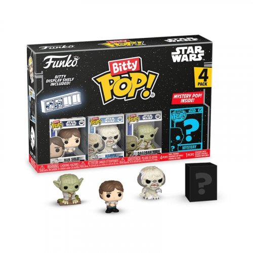 Funko Bitty Pop!: Star Wars - Han, 4-pack (2,5cm)