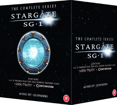 Stargate SG-1: Seasons 1-10 and The Ark Of Truth / Continuum - Complete Collection