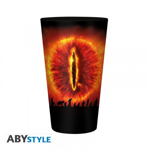 Lasi: Lord Of The Rings - Sauron, Black (400ml)