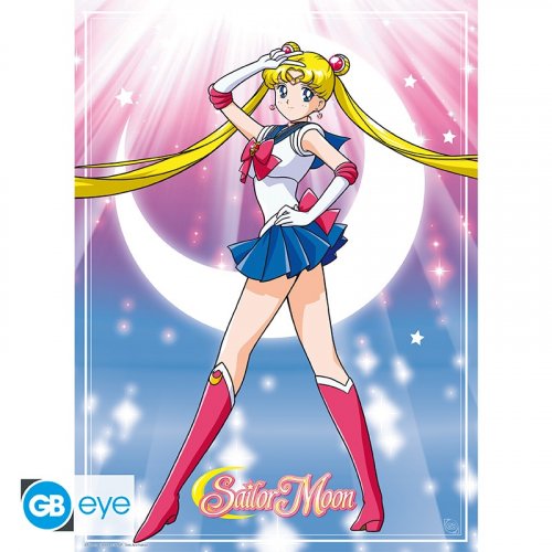 Juliste: Sailor Moon - Sailor Moon, Chibi (52x38cm)